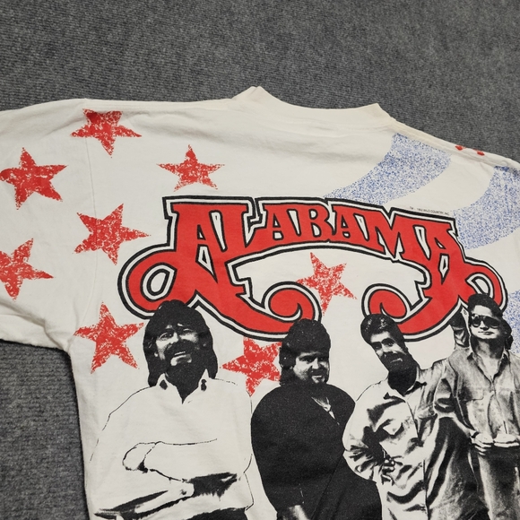 Vintage Alabama Band T Shirt Men’s XL Country Rock Music 1992 Belton USA RARE - Picture 10 of 16